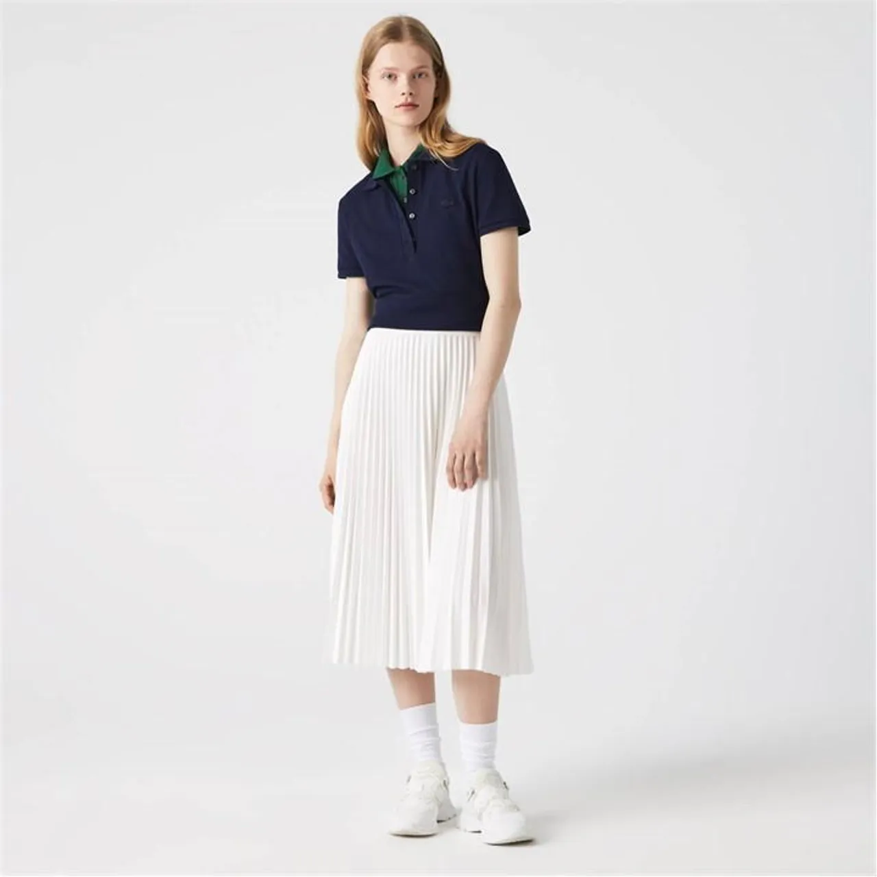 Lacoste Long Skirt - White