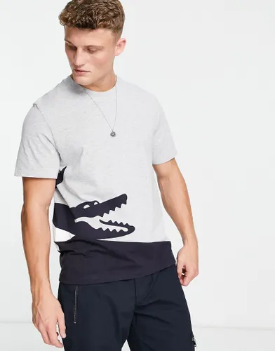 Lacoste lounge t-shirt in grey