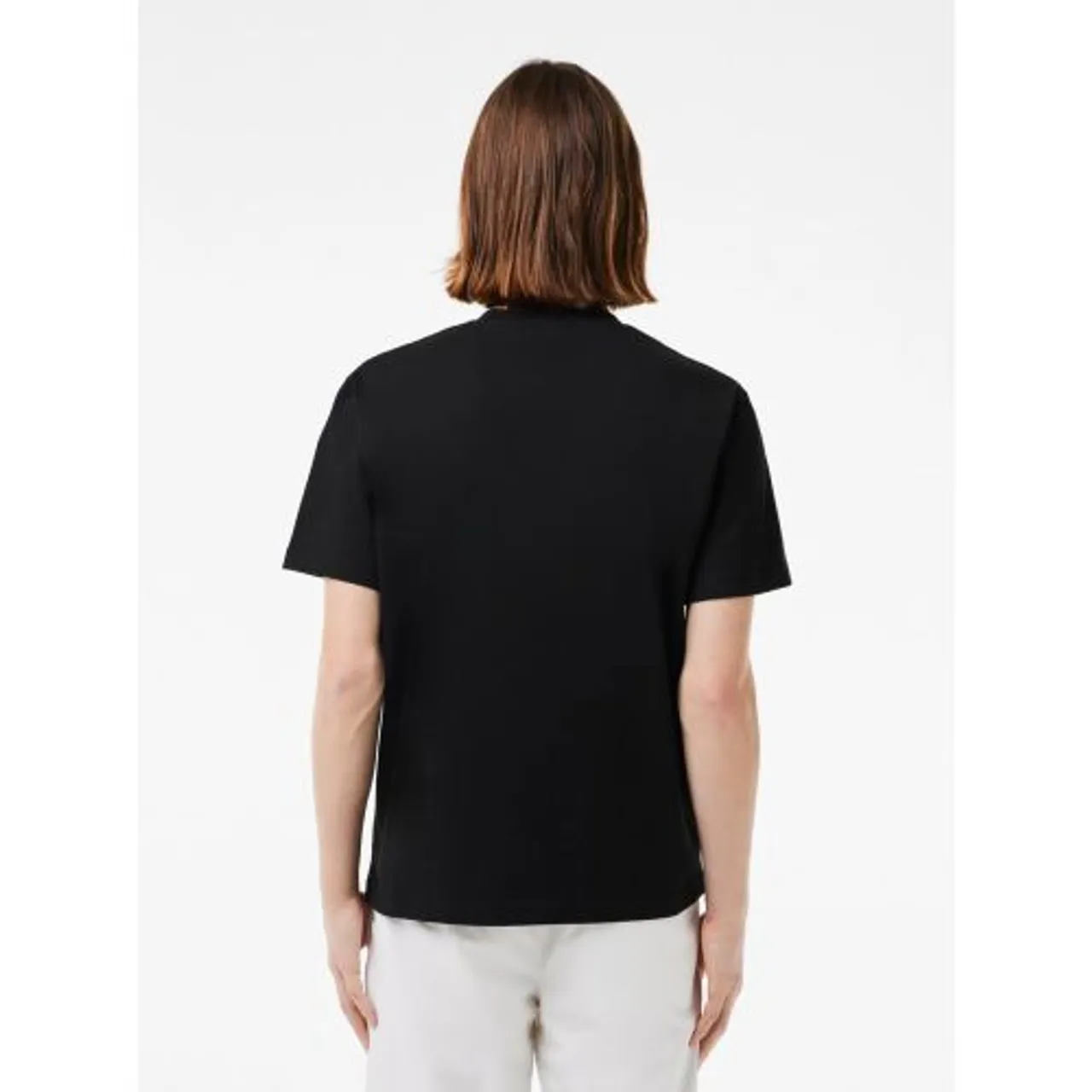 Lacoste Mens Black Logo T-Shirt