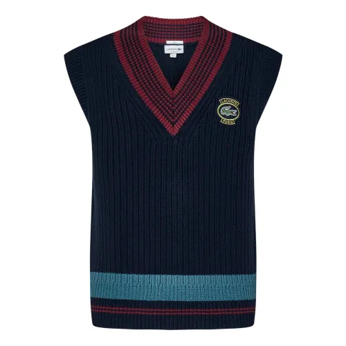 Lacoste , Mens Clothing Sweatshirts Blue Ss24 ,Blue male, Sizes: