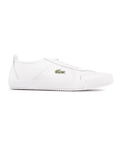 Lacoste Mens Concorde Trainers - White Leather
