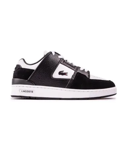Lacoste Mens Court Cage Trainers - Black