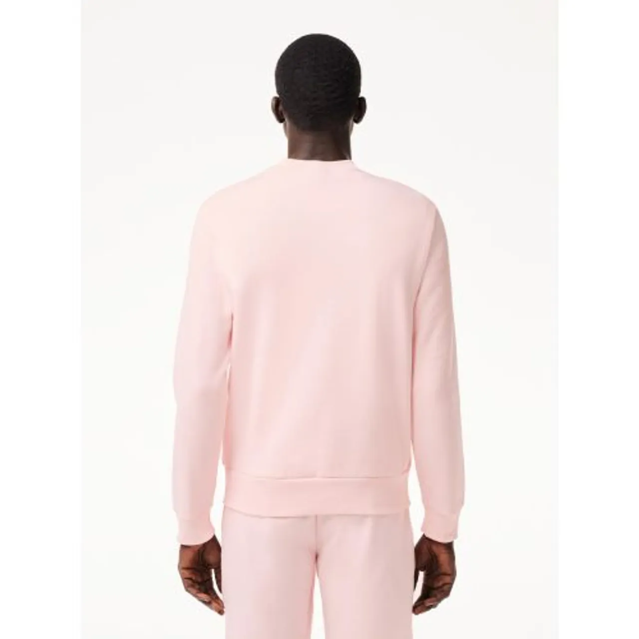 Lacoste Mens Flamingo Brushed Cotton Sweatshirt