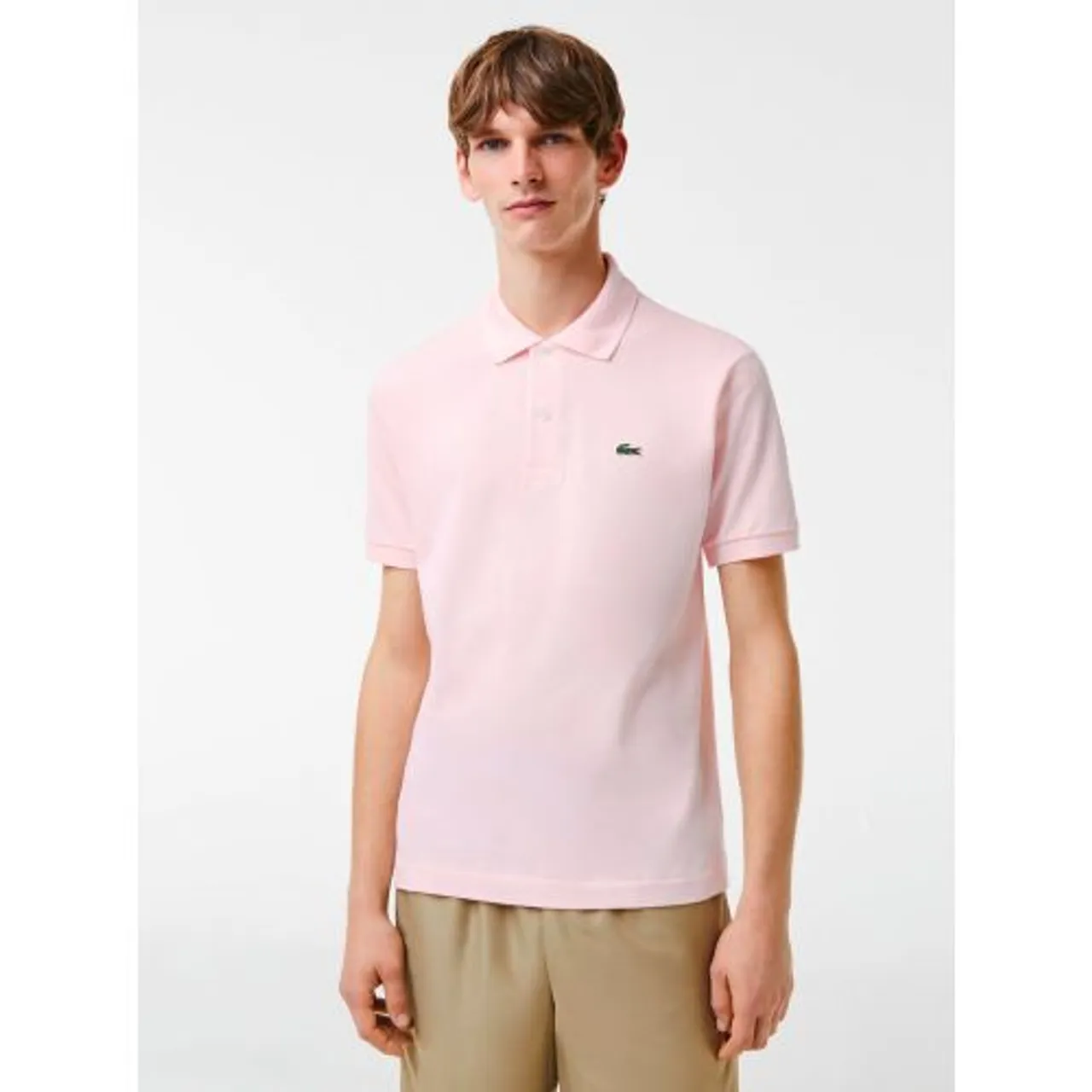 Lacoste Mens Flamingo L1212 Polo Shirt