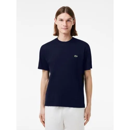 Lacoste Mens Navy Blue Logo T-Shirt