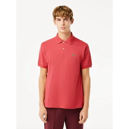 Lacoste Mens Sierra Red L1212 Polo Shirt
