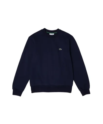 Lacoste Mens sweater - Blue Cotton