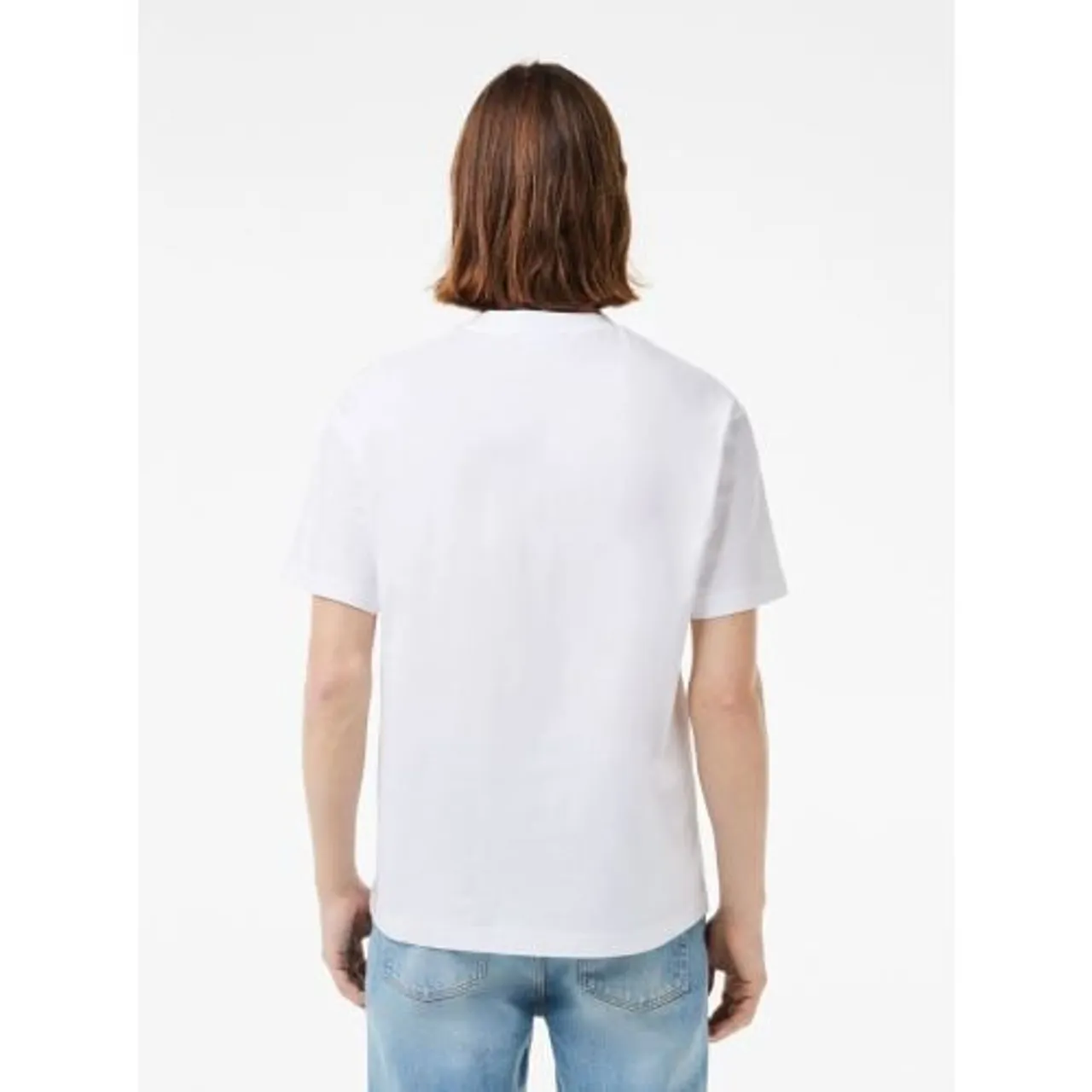 Lacoste Mens White Logo T-Shirt