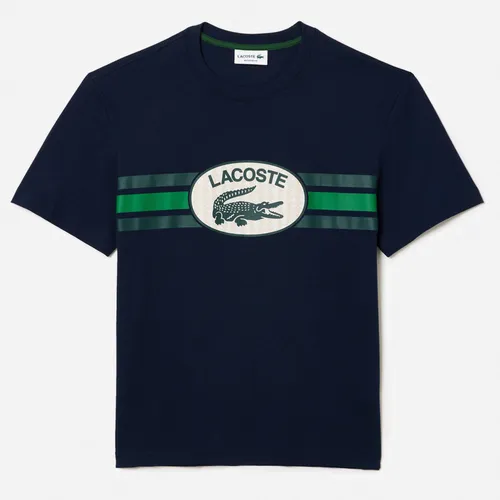Lacoste Monogram Cotton-Jersey T-Shirt