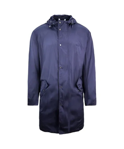 Lacoste Motion Water Repellent Mens Navy Jacket