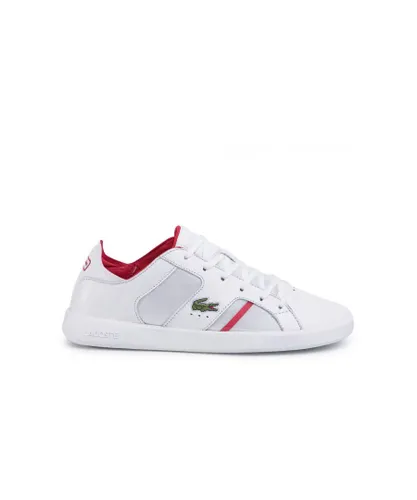 Lacoste Novas 120 1 SMA Mens White Trainers Leather (archived)