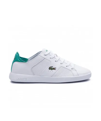 Lacoste Novas 219 1 SMA WH Mens White Trainers Leather (archived)