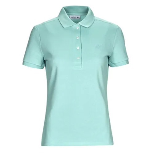 Lacoste  PF5462  women's Polo shirt in Blue