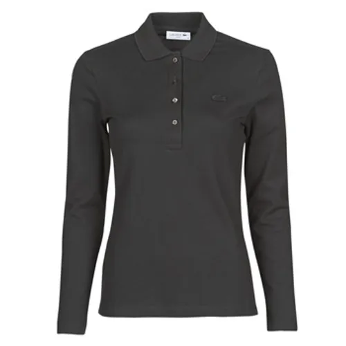 Lacoste  PF5464  women's Polo shirt in Black