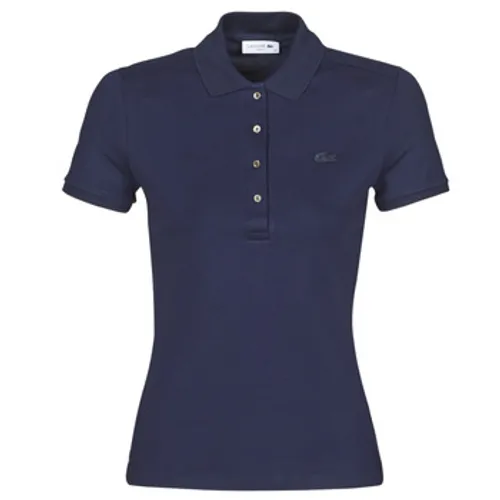 Lacoste  PH5462 SLIM  women's Polo shirt in Blue