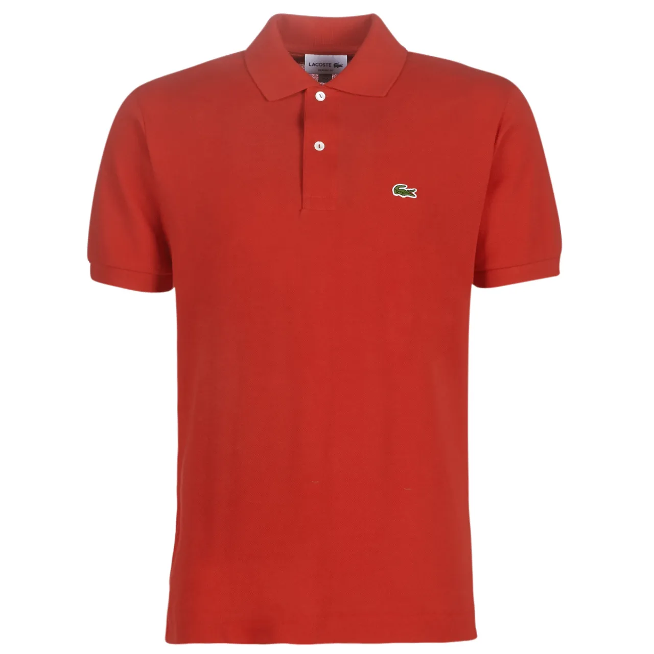 Lacoste  POLO L12 12 REGULAR  men's Polo shirt in Red