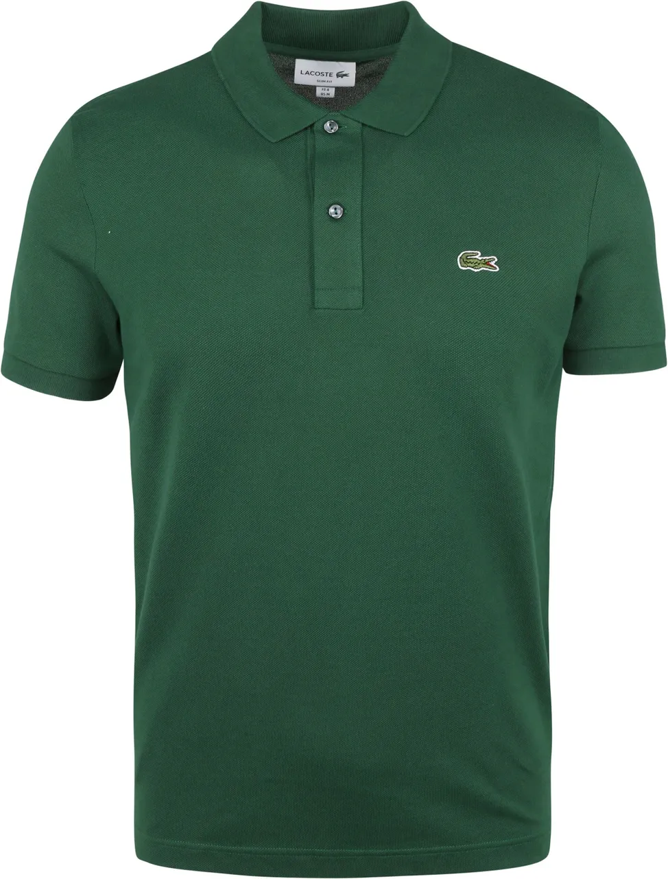 Lacoste Polo Shirt Pique Mid Green Dark Green