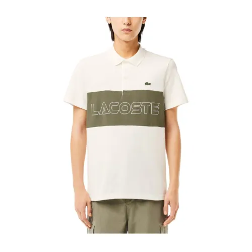 Lacoste , Polo Shirts ,Beige male, Sizes: