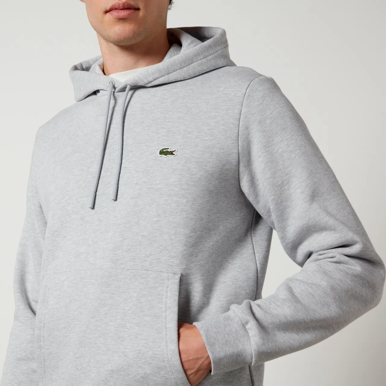 Lacoste Pullover Cotton-Blend Hoodie