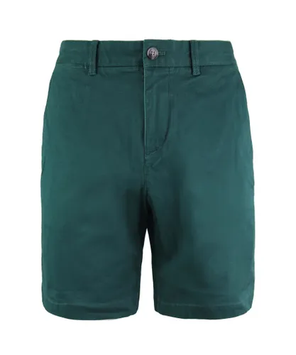 Lacoste Regular Fit Mens Green Bermuda Shorts Cotton