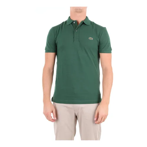Lacoste , Short Sleeve Polo Shirt ,Green male, Sizes: