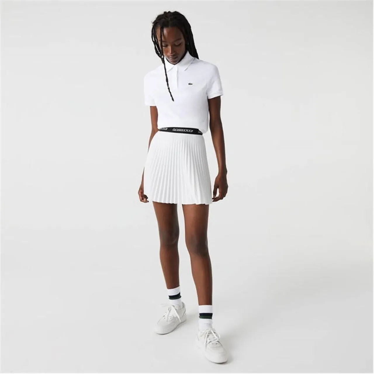 Lacoste Short Sleeve Polo Shirt - White