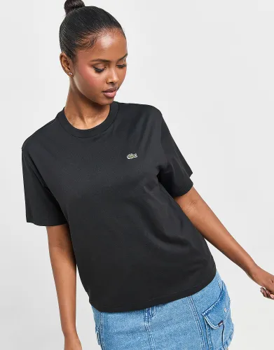 Lacoste Small Logo T-Shirt - Black - Womens
