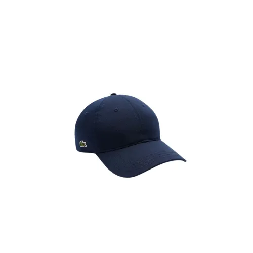 Lacoste , Solid Color Baseball Cap with Visor ,Blue unisex, Sizes: ONE