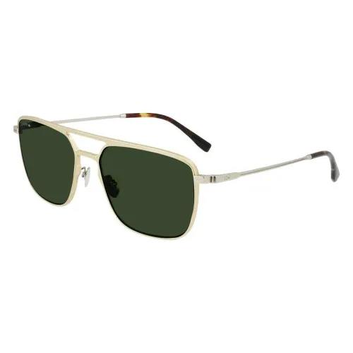 Lacoste , Sungles, Gold Frame ,Yellow male, Sizes: