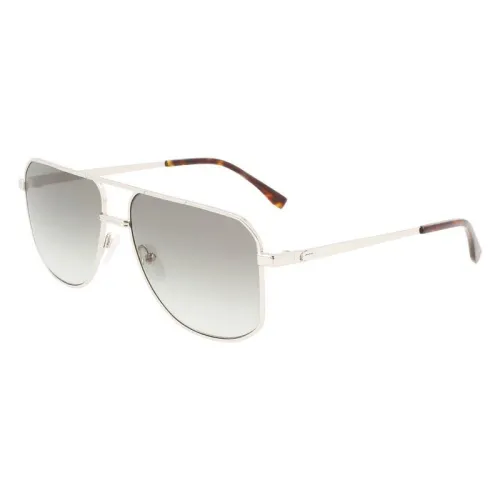 Lacoste , Sungles, Silver embly ,Gray male, Sizes: