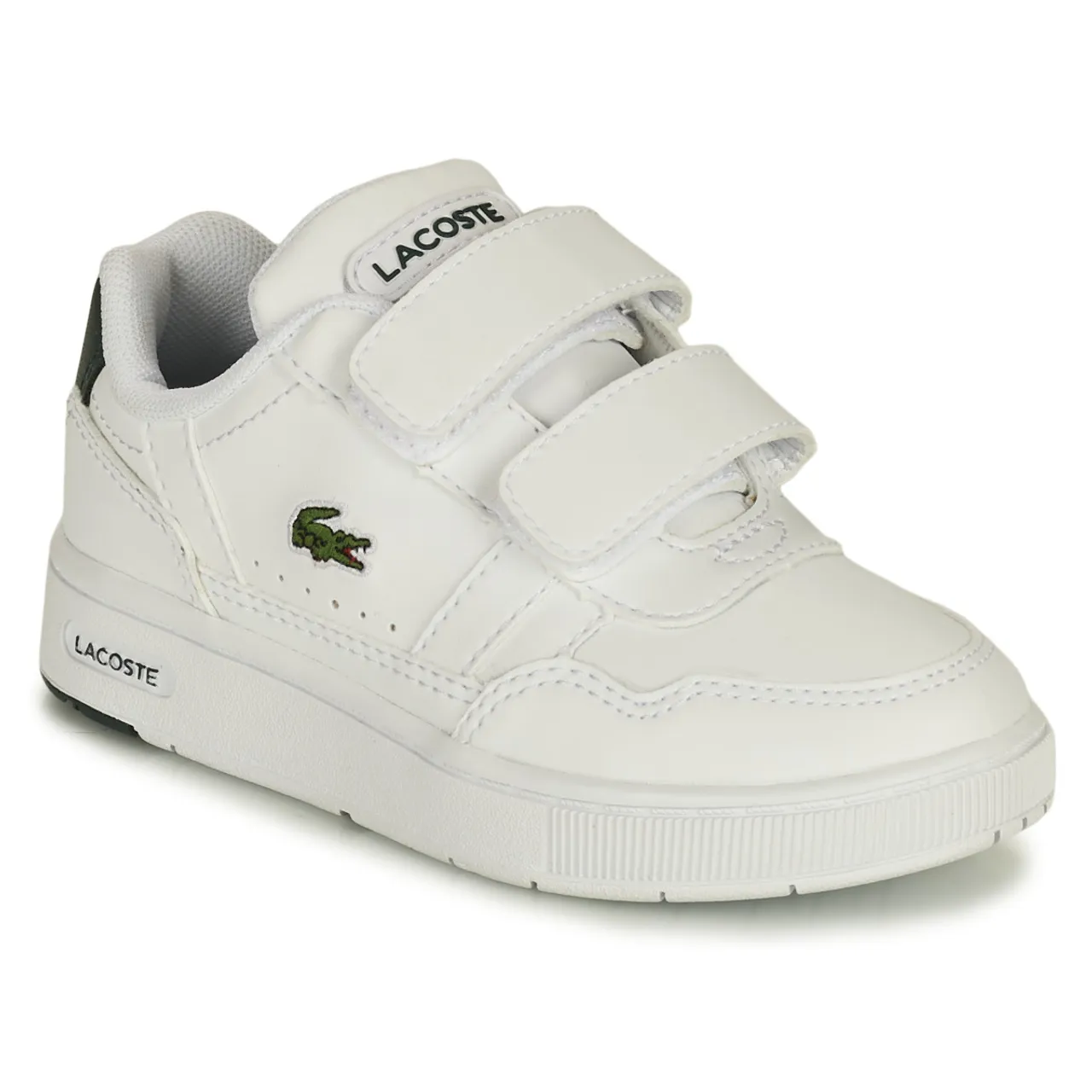 Lacoste  T-CLIP 0121 1 SUI  boys's Children's Shoes (Trainers) in White