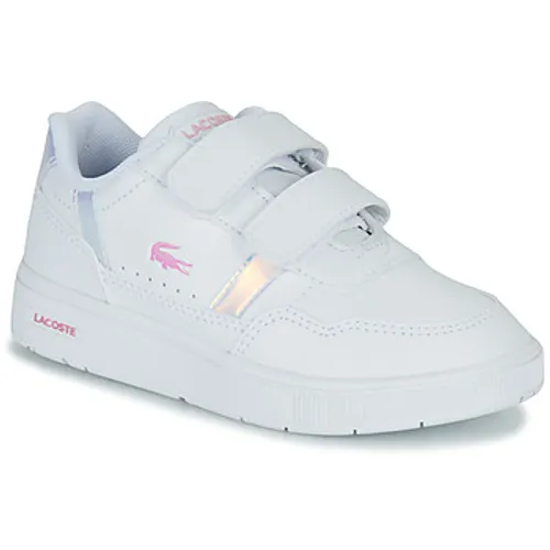 Lacoste  T-CLIP  girls's Children's Shoes (Trainers) in White