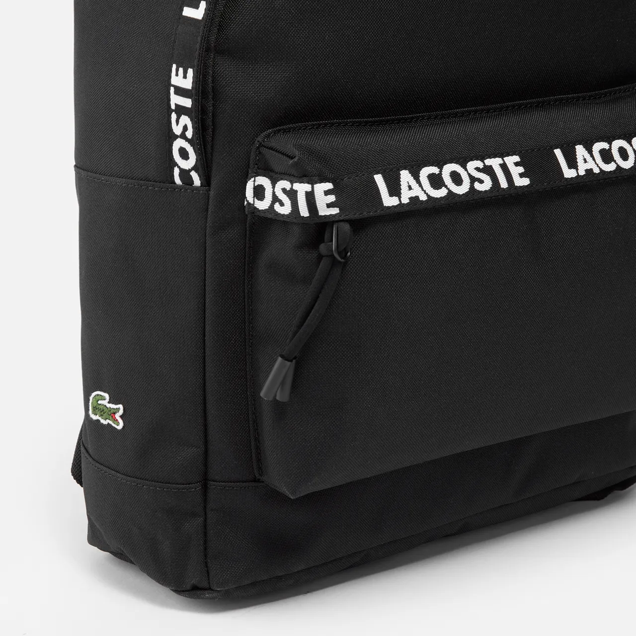 Lacoste Tape Logo Nylon Backpack