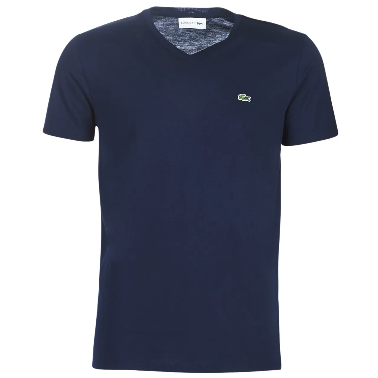 Lacoste  TH6710  men's T shirt in Blue