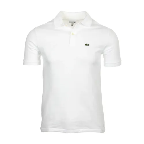 Lacoste , White Polo T-shirts and Polos ,White male, Sizes:
