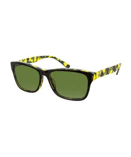 Lacoste Womens Acetate sunglasses with rectangular shape L683S women - Dark Green - One