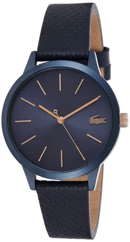 Lacoste Women's Analogue Quartz Watch with Leather Strap