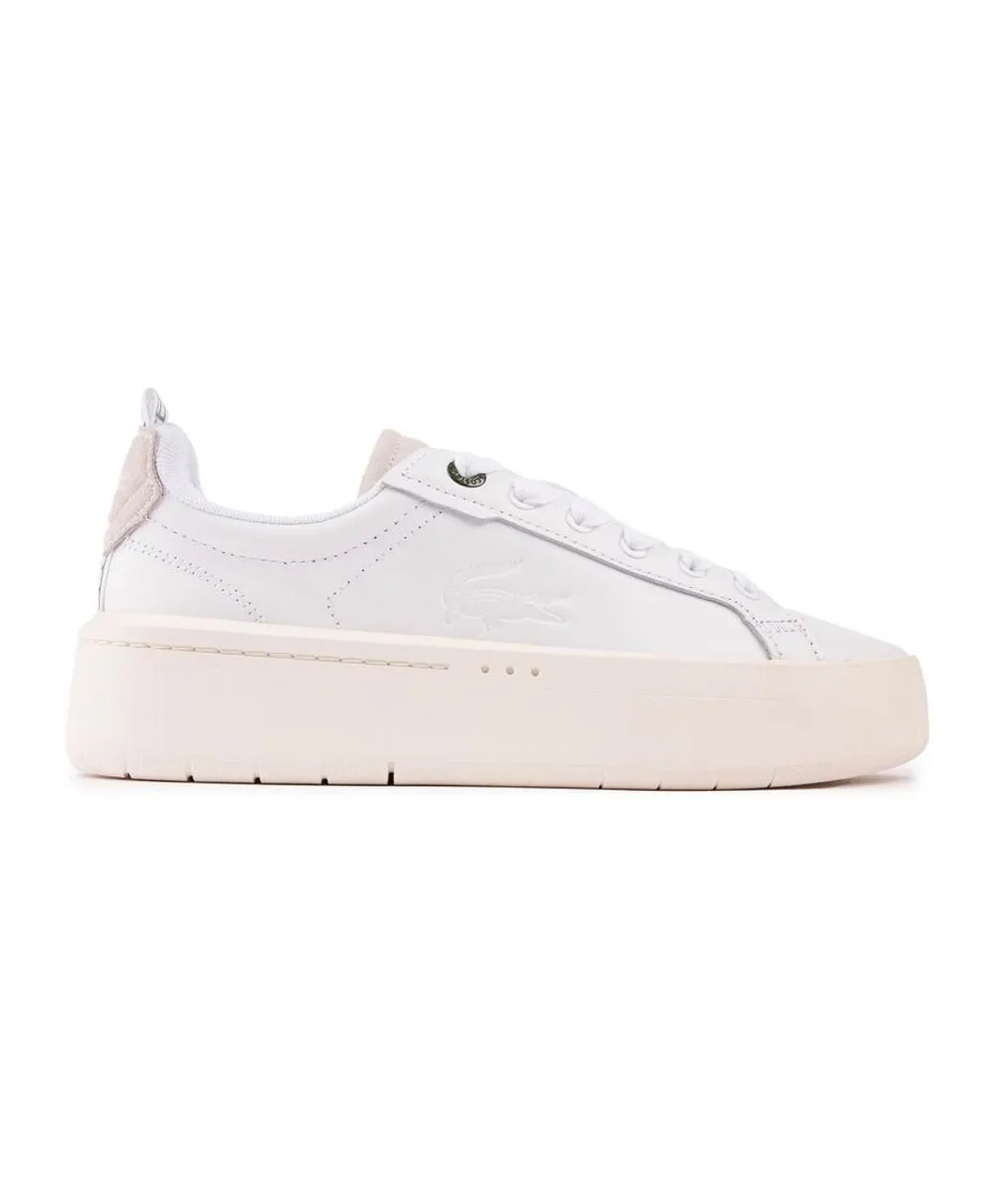 Lacoste Womens Carnaby Platform Trainers - White