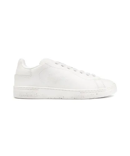 Lacoste Womens Court Zero Trainers - White Leather