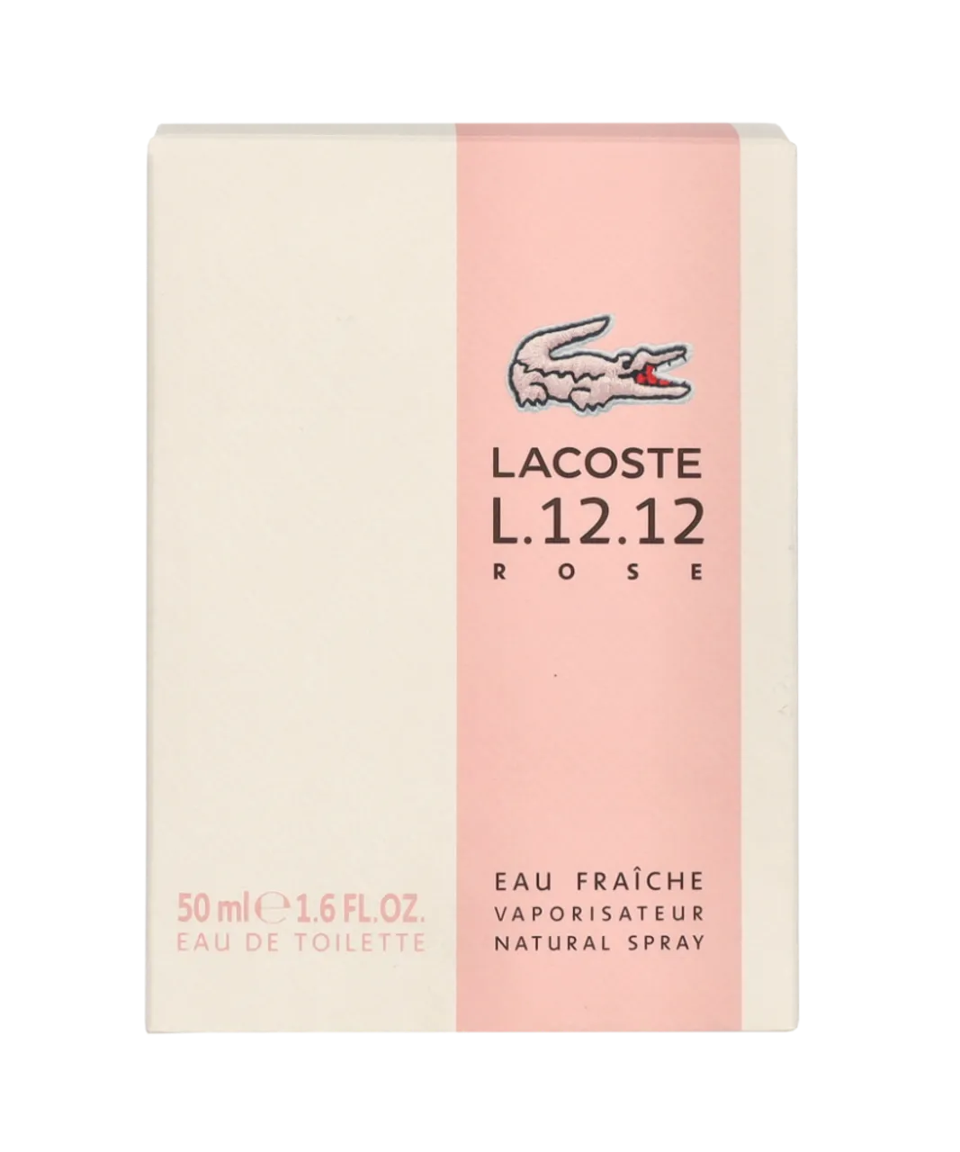 Lacoste Womens L.12.12. Rose Eau Fraiche Eau de Toilette 50ml - One Size