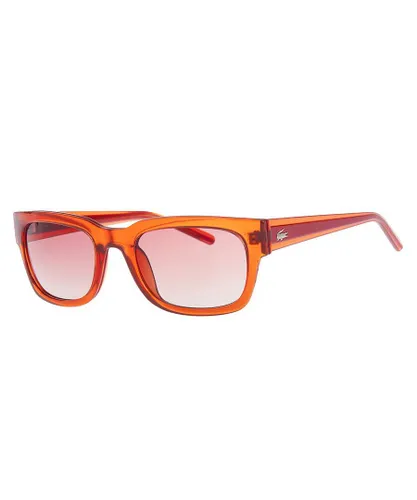 Lacoste Womens Rectangular shaped acetate sunglasses L699S women - Red - One