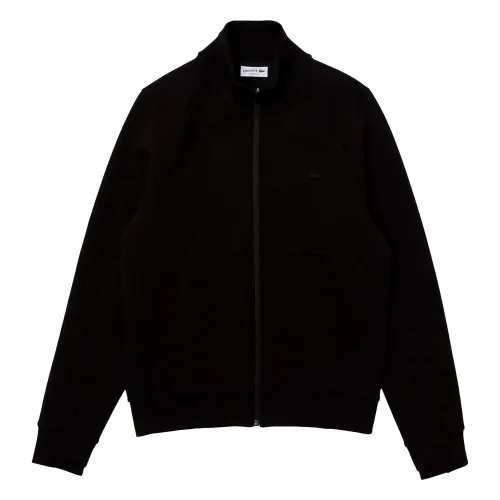 Lacoste , Zip Sweatshirt Sh2702 ,Black male, Sizes: