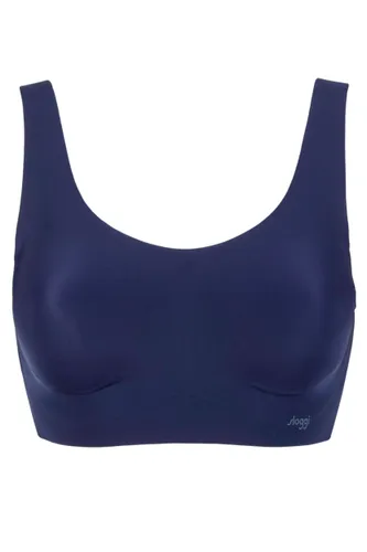 Ladies Sloggi Zero Feel Seamfree Bralette Top with Removable Pads Navy Small