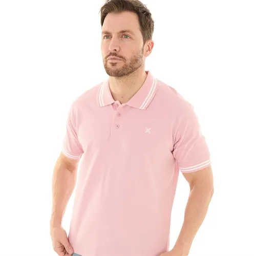 Lagooners Mens Sargasso Polo Pink