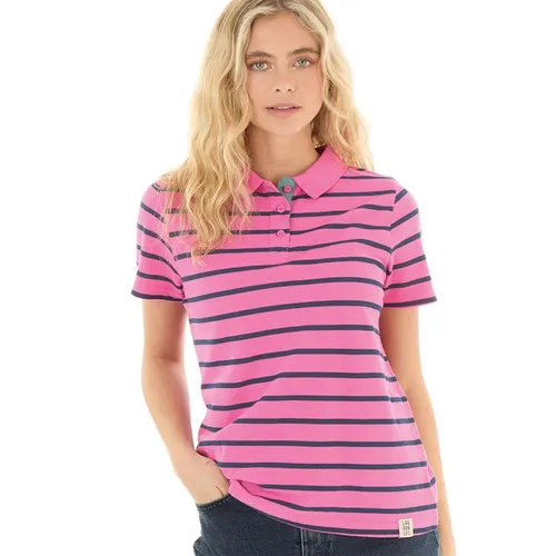 Lagooners Womens Claire Polo T-Shirt Pink