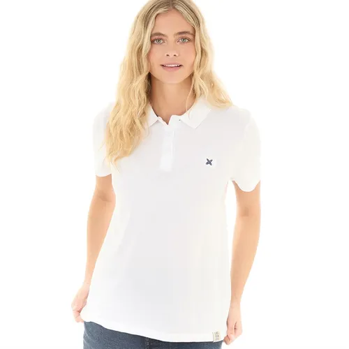 Lagooners Womens Zoella Polo T-Shirt White