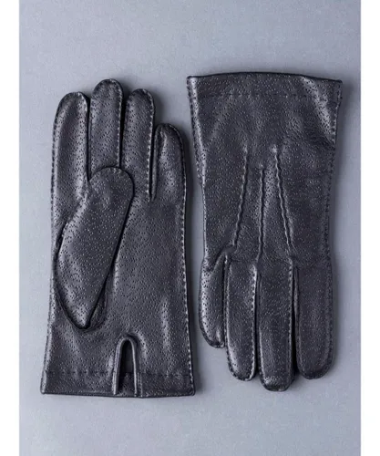 Lakeland Leather Mens Phil Gloves in Black