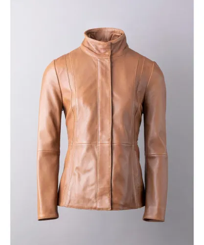 Lakeland Leather Womens Mari Jacket in Brown