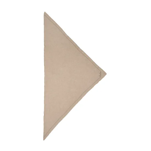 Lala Berlin , Solid Logo Triangle Scarf ,Beige female, Sizes: ONE