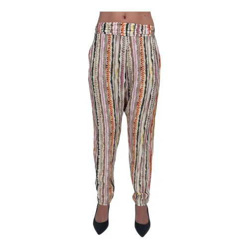 Lala Berlin , Sunset Stripe Skinny Pants ,Multicolor female, Sizes: